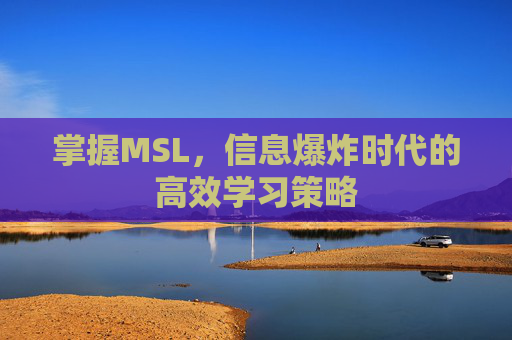 掌握MSL，信息爆炸时代的高效学习策略