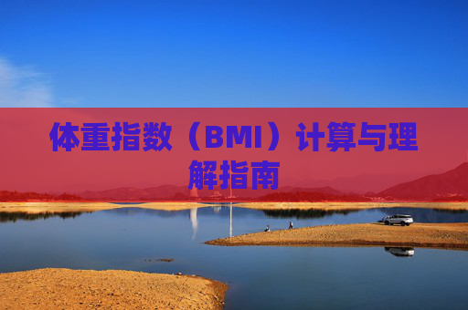 体重指数（BMI）计算与理解指南