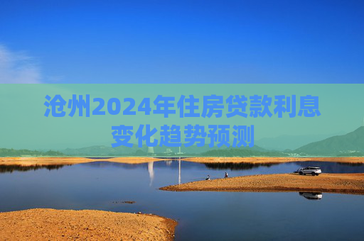 沧州2024年住房贷款利息变化趋势预测