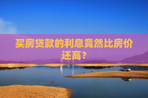 买房贷款的利息竟然比房价还高？