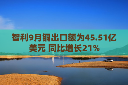 智利9月铜出口额为45.51亿美元 同比增长21%